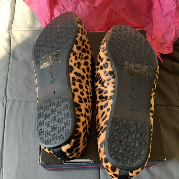Birdies 11 The Starling Cheetah Calf Hair Print Shoes - Picture 2 of 4